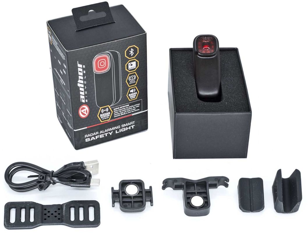 Zadní světlo Author R-Guard PRO Alloy USB 90 lm s RADAREM, ANT+ a Bluetooth - 3