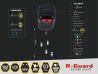 Zadní světlo Author R-Guard Alloy USB 90 lm s radarem - 2