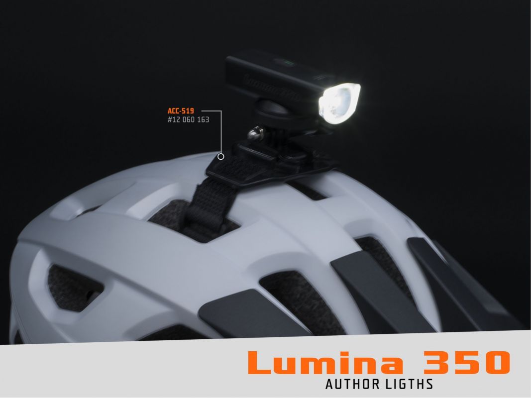 Přední světlo Author LUMINA 350 lm USB Alloy - 3