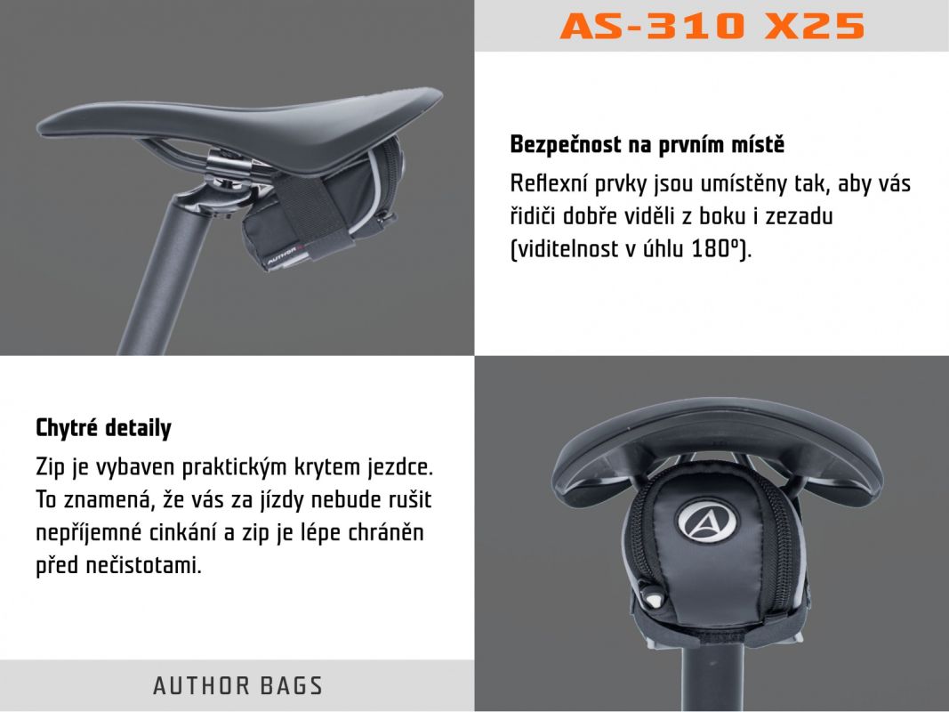 Brašna pod sedlo Author A-S310 TPN X25 - 3