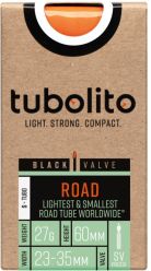 Duše TUBOLITO S-Tubo Road 700x23/35C – SV 60mm Black - 1