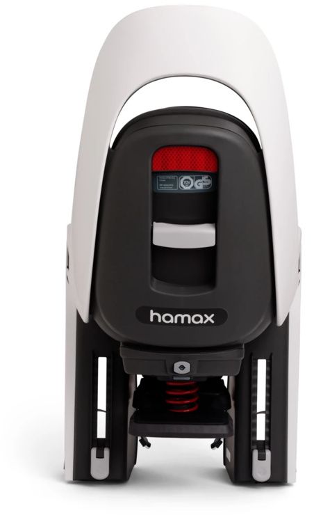 Dětská sedačka na nosič HAMAX Caress White/Black - 3