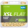 Řetěz KMC X Flattop SL stříbrný Waxed v krabičce 126 čl. - 2