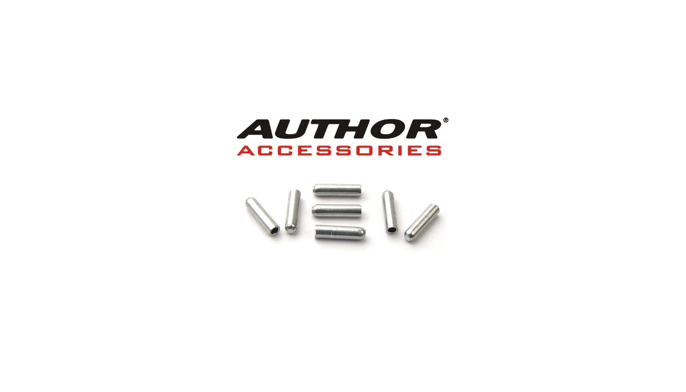 Koncovka řadícího lanka Author - ABS-Kl-A 1,2mm stříbrná - 1