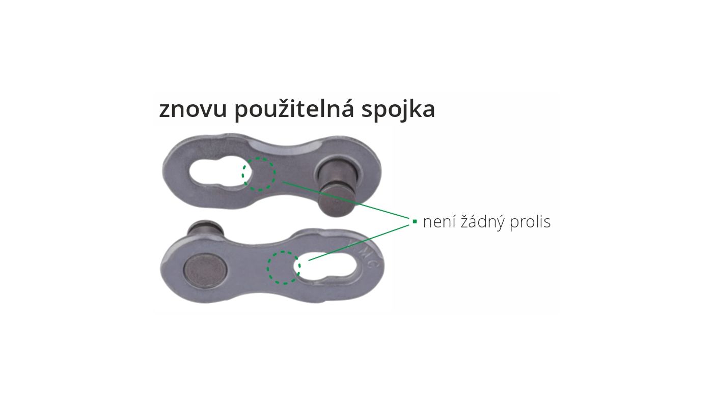 Spojka řetězu KMC 12 speed EPT - 2ks - 2