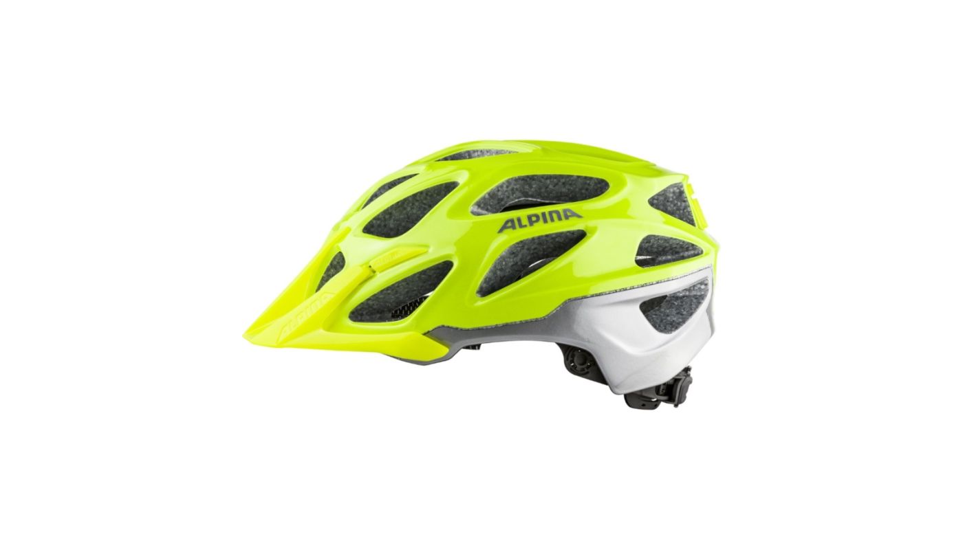 Cyklistická helma Alpina MYTHOS 30 be visible-silver gloss - 4