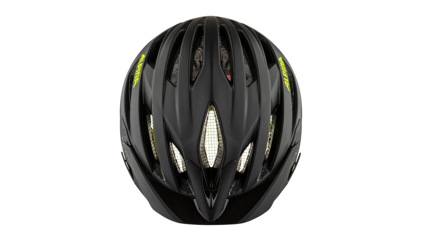 Cyklistická helma Alpina PARANA black-neon yellow matt - 2