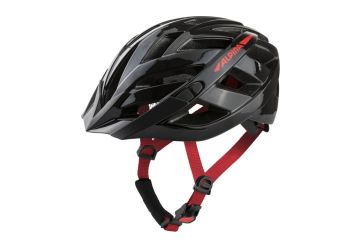 Cyklistická přilba Alpina Panoma 20 black-red gloss - 1