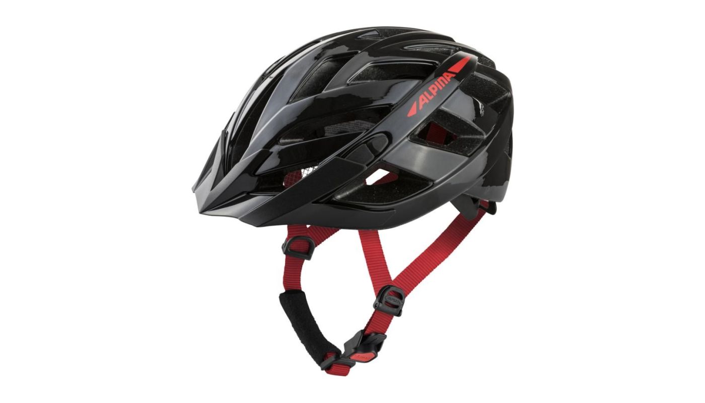 Cyklistická přilba Alpina Panoma 20 black-red gloss - 1