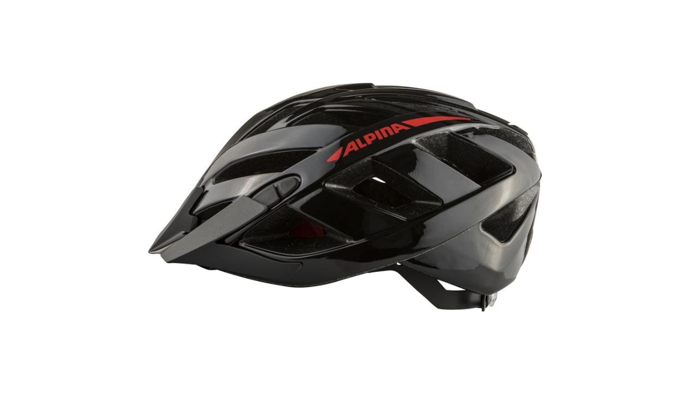 Cyklistická přilba Alpina Panoma 20 black-red gloss - 4