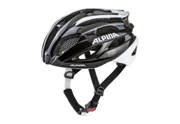 Cyklistická helma Alpina FEDAIA black-white - 1