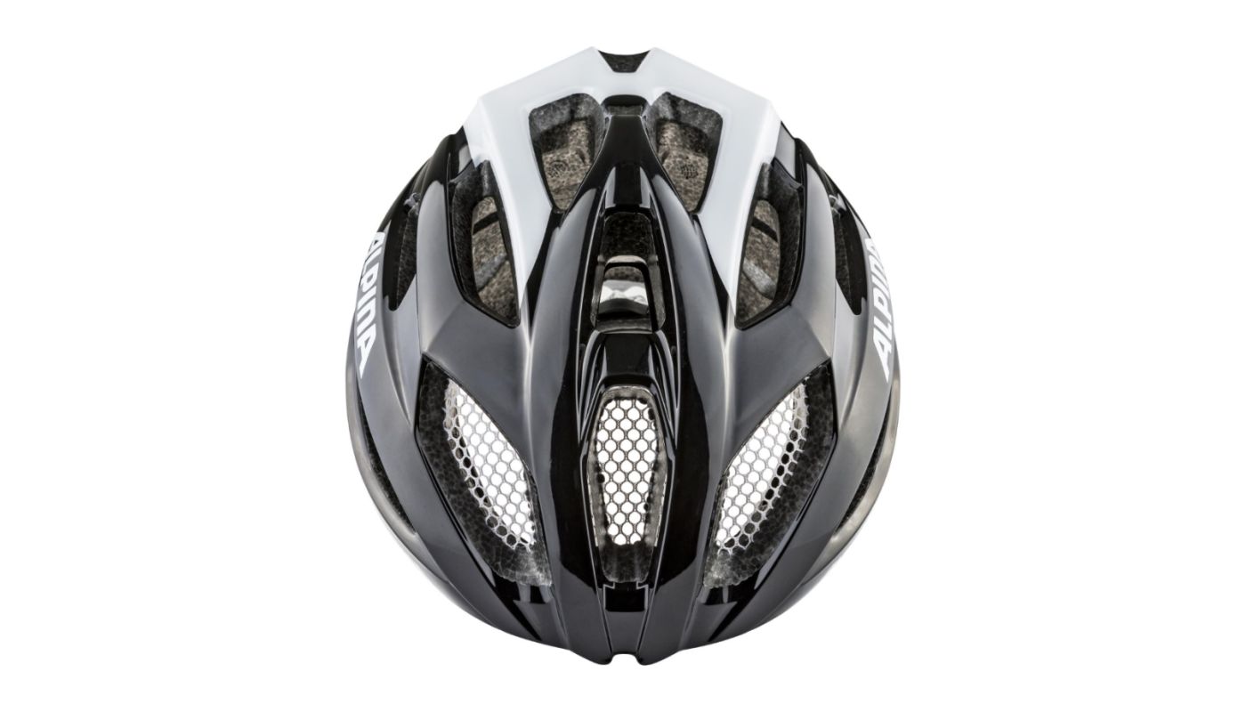 Cyklistická helma Alpina FEDAIA black-white - 2