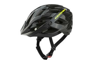 Cyklistická přilba Alpina Panoma 20 black-neon yellow gloss - 1