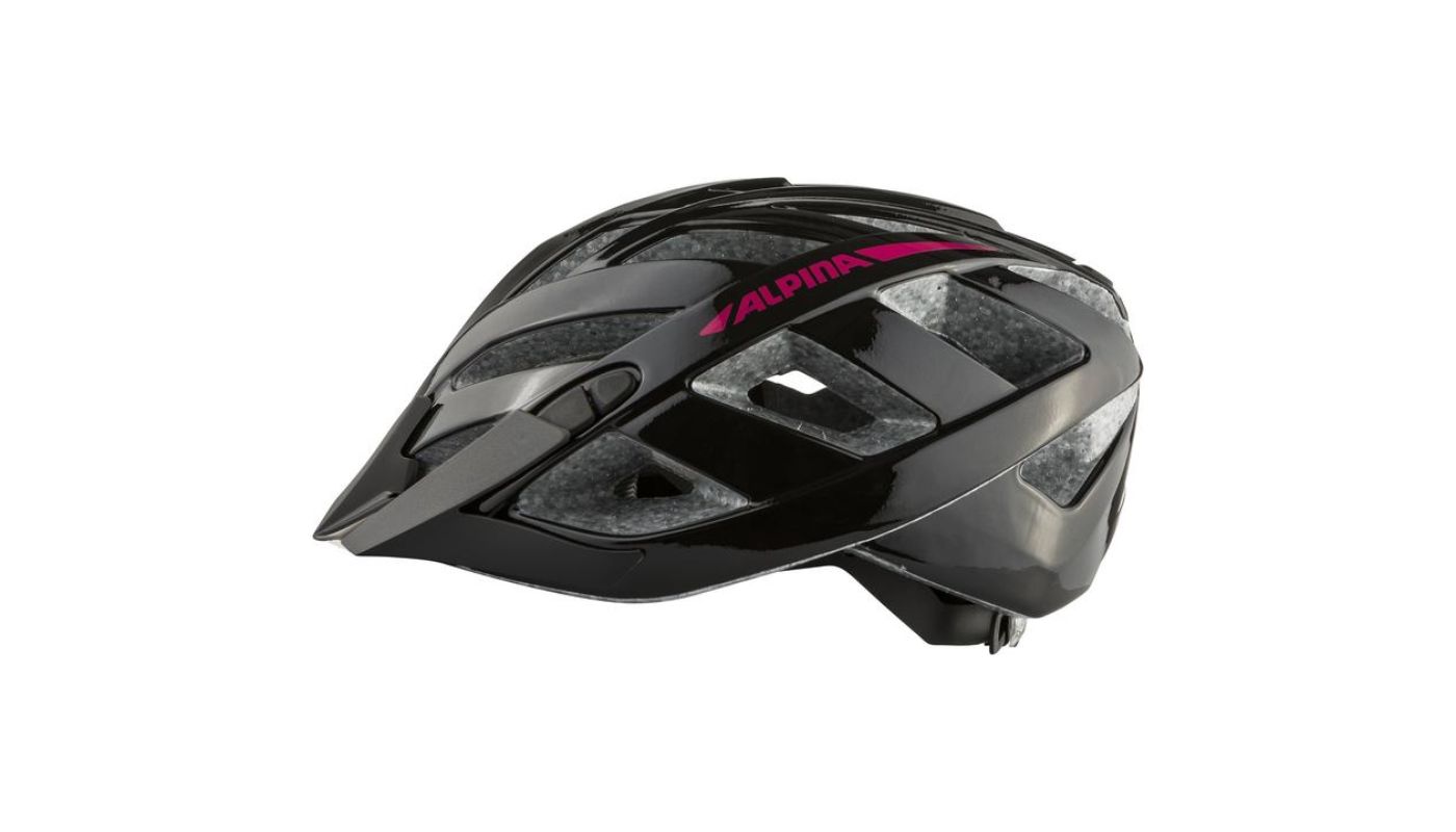 Cyklistická přilba Alpina Panoma 20 black-pink gloss - 4