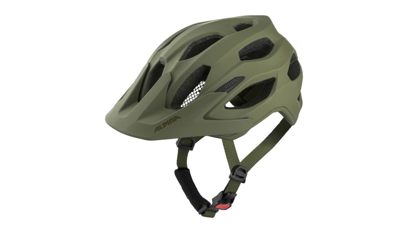 Cyklistická přilba Alpina CARAPAX 2.0 olive matt - 1