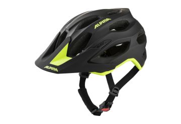 Cyklistická přilba Alpina CARAPAX 2.0 black-neon yellow matt - 1