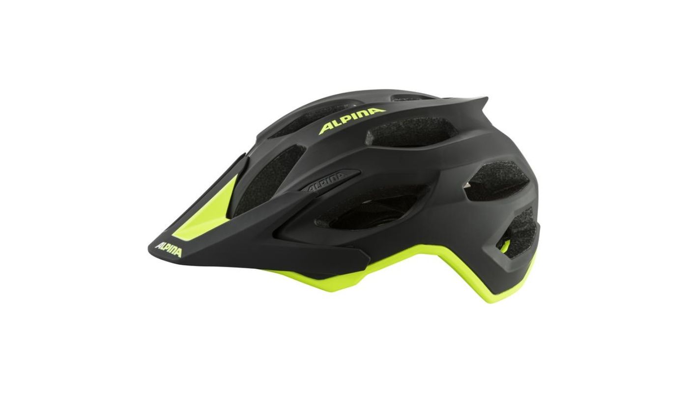 Cyklistická přilba Alpina CARAPAX 2.0 black-neon yellow matt - 4