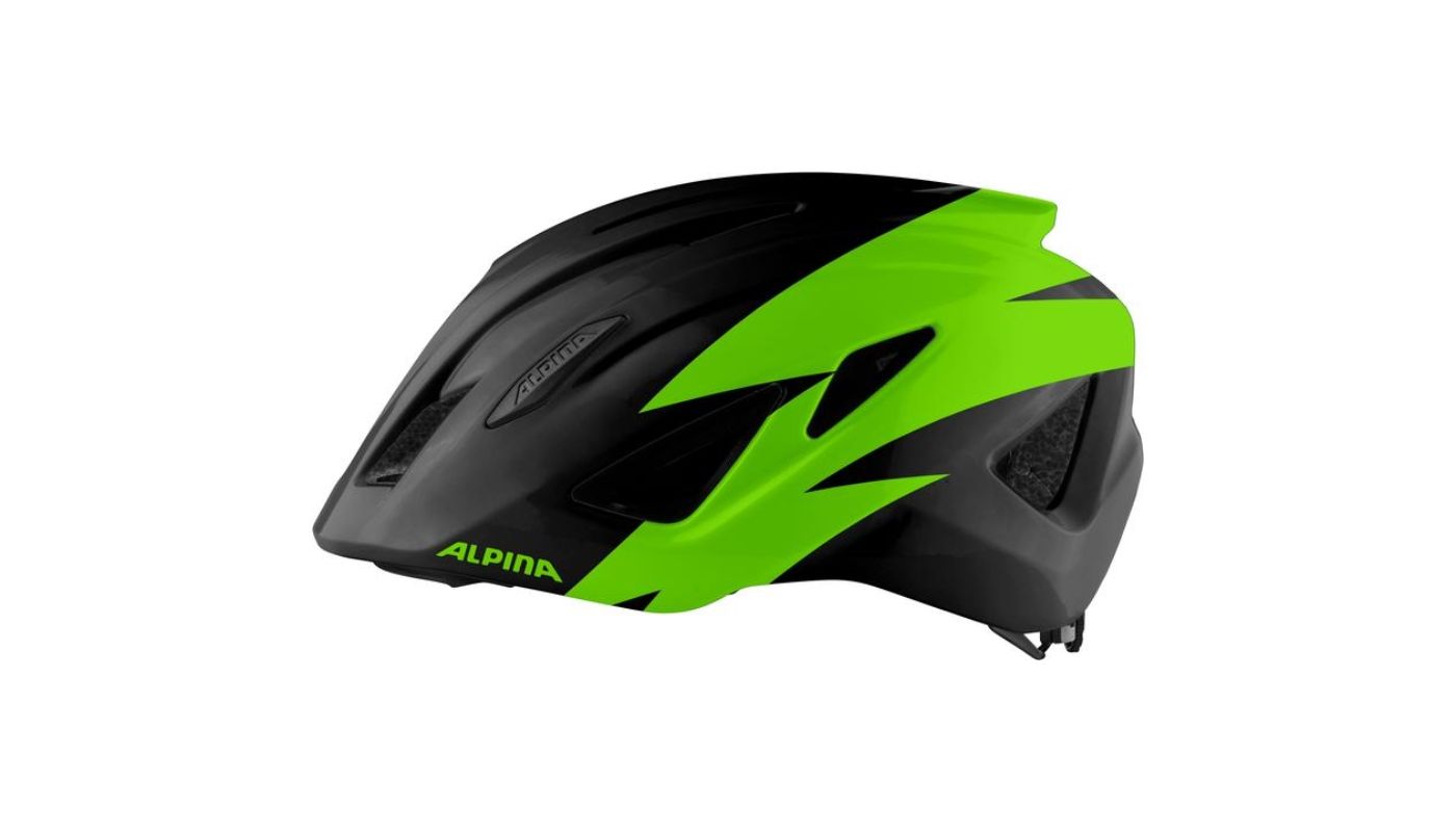 Cyklistická helma Alpina PICO black green gloss - 4