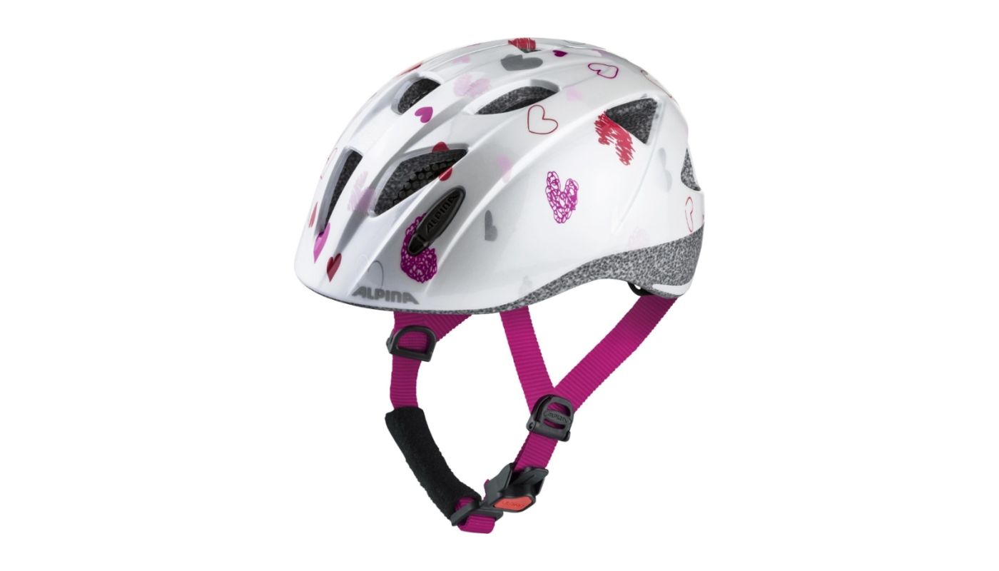 Cyklistická helma Alpina Ximo whitehearts - 1