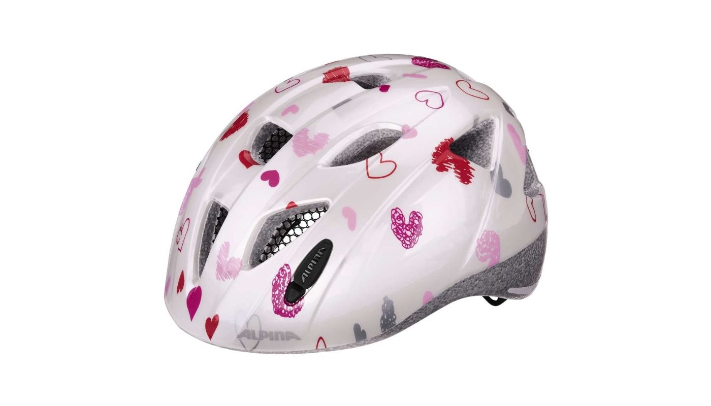 Cyklistická helma Alpina Ximo whitehearts - 2