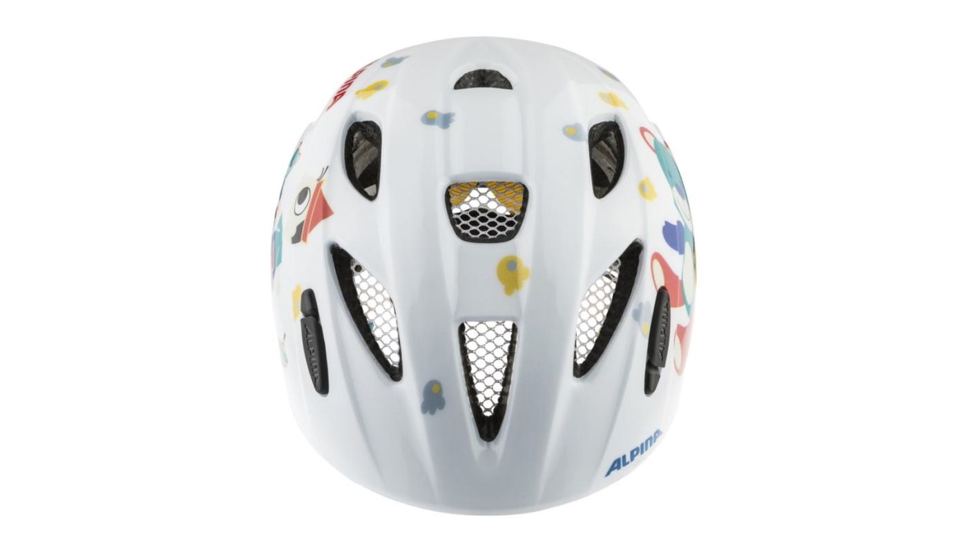 Cyklistická helma Alpina Ximo white bear gloss - 2