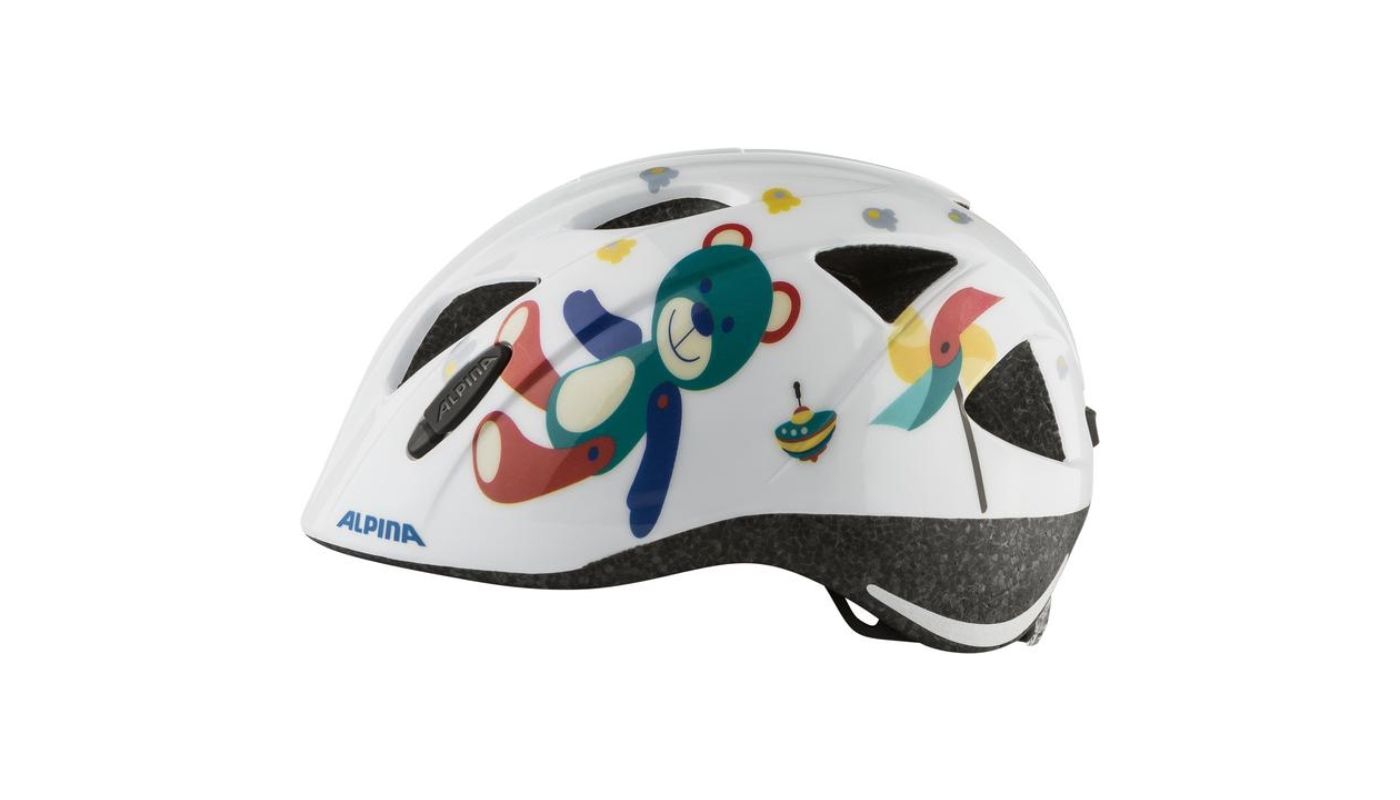 Cyklistická helma Alpina Ximo white bear gloss - 4