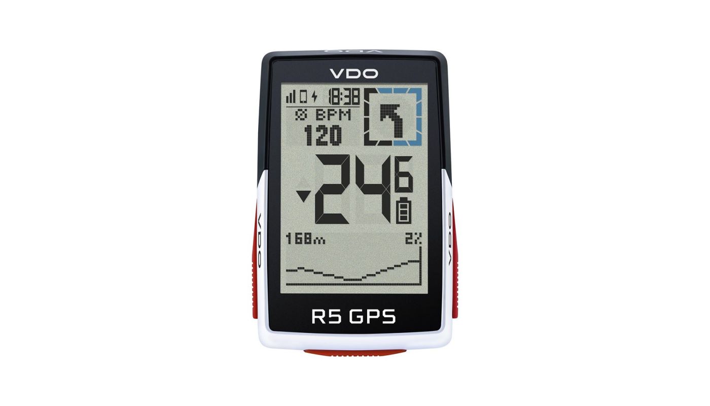 VDO - R5 GPS Full Sensor sada, cyklopočítač se snímači - 3