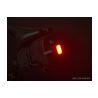 Světlo zad. Cubus USB CobLed 50 lm černá/červené-sklo - 6