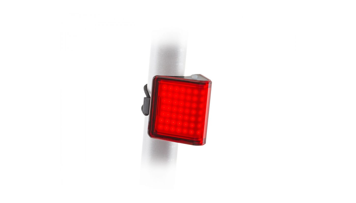 Světlo zadní Author V-Block360 USB CobLed 80 lm - černá/červené-sklo - 1