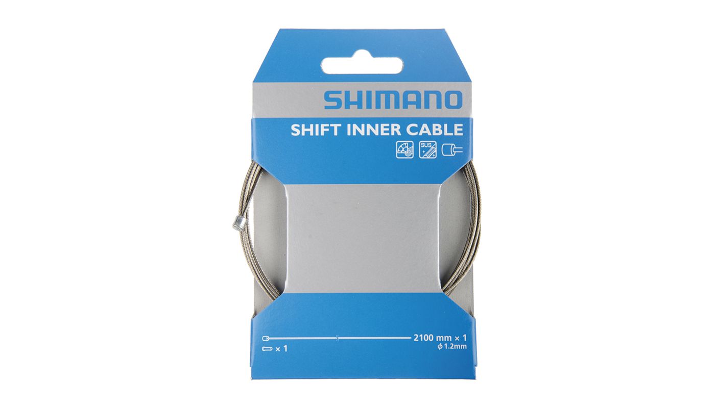 Lanko Shimano Řadící 1,2mm x 2,1m - Ocelové lanko - 1