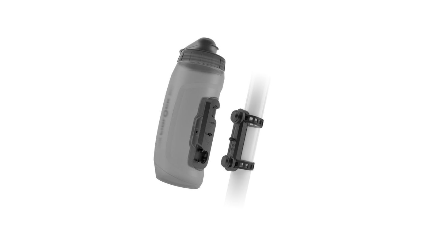 Cyklistická láhev Fidlock Twist set - Dark 590ml + UNI BASE - 1