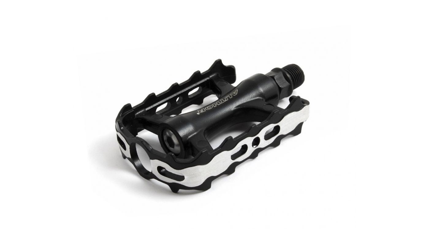 Pedaly Author - APD-427-Alu stříbrná/černá - 1