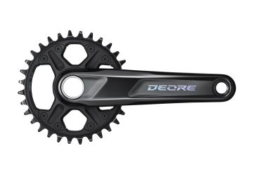 Kliky Shimano Deore FC-M6130-1 1x12  32z Černé 175mm bez BB misek - 1