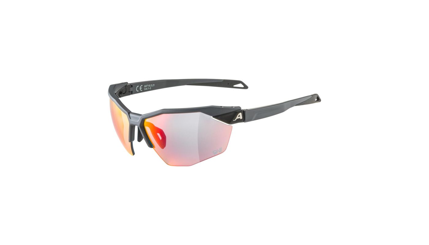 Sportovní brýle Alpina TWIST SIX HR QV midnight-grey matt - 1