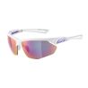 Sportovní brýle Alpina Nylos HR,white-purple - 1