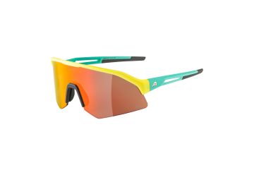 Sportovní brýle Alpina SONIC HR Q-LITE yellow-turquoise matt - 1
