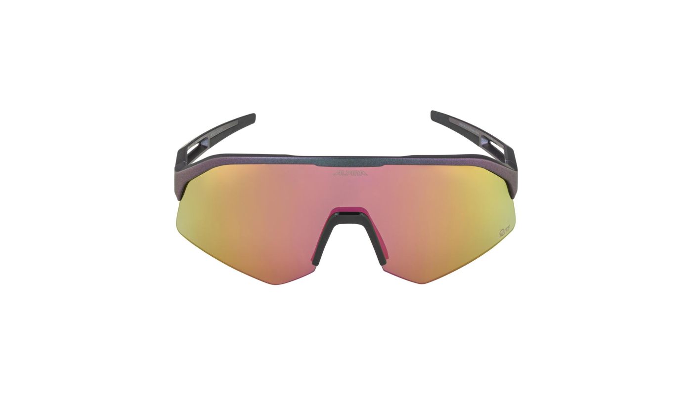 Sportovní brýle Alpina SONIC HR Q-LITE black-purple metallic matt - 2