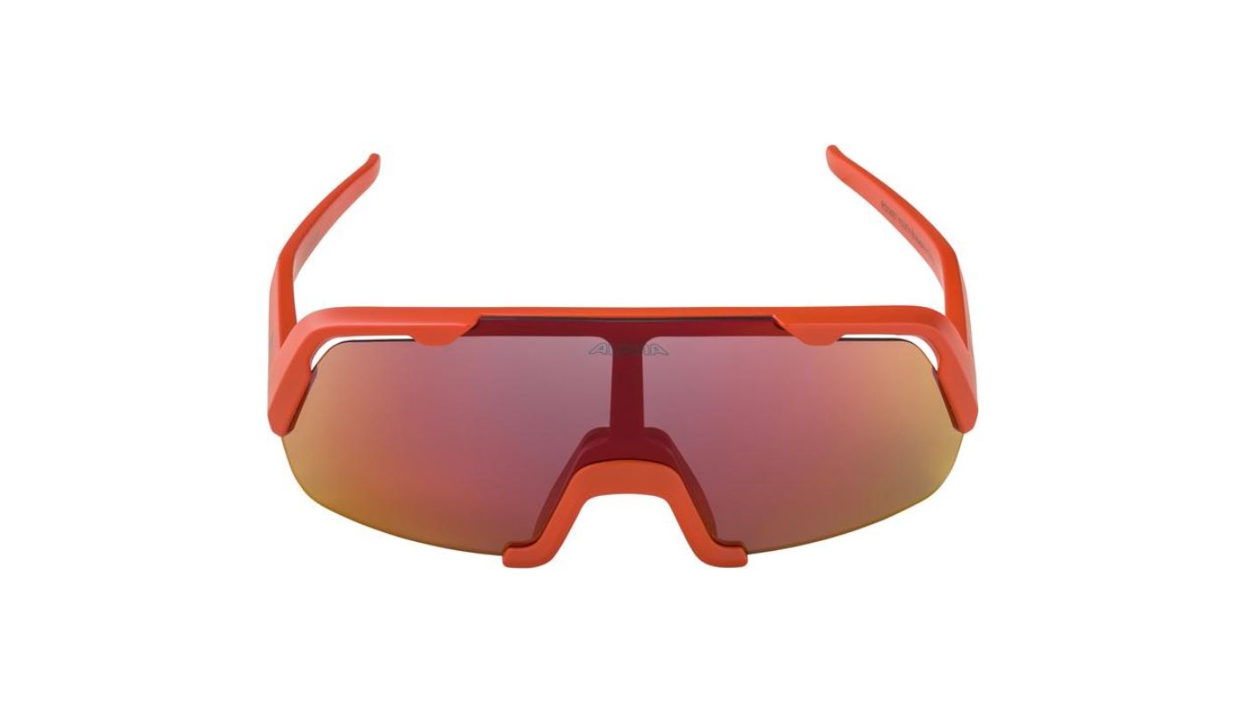 Juniorské sportovní brýle Alpina Rocket Youth pumpkin-orange matt - 3
