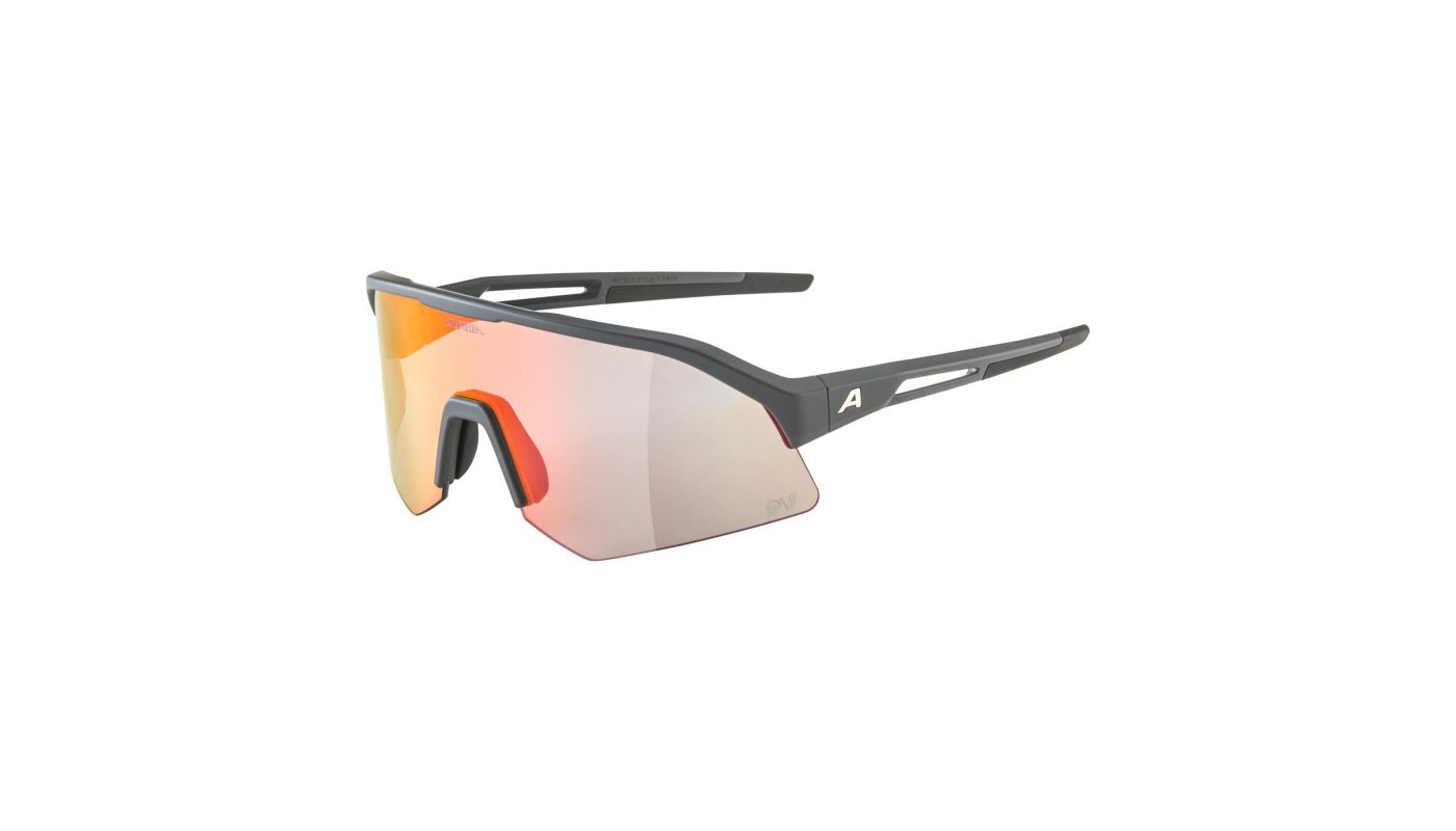 Sportovní brýle Alpina SONIC HR QV midnight-gray matt - 1