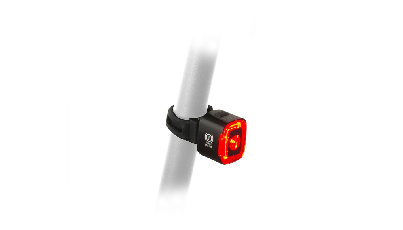 Světlo zad. Cubus Brake USB CobLed 70 lm černá/červené-sklo - 1