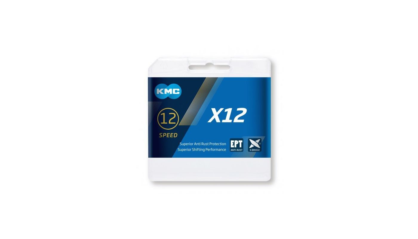 Řetěz KMC X-12 Ti-N černo/zlatý v krabičce 126 čl. - 2