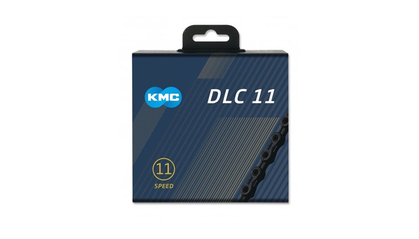 Řetěz KMC DLC 11 Super Light černý v krabičce 118 čl. - 2