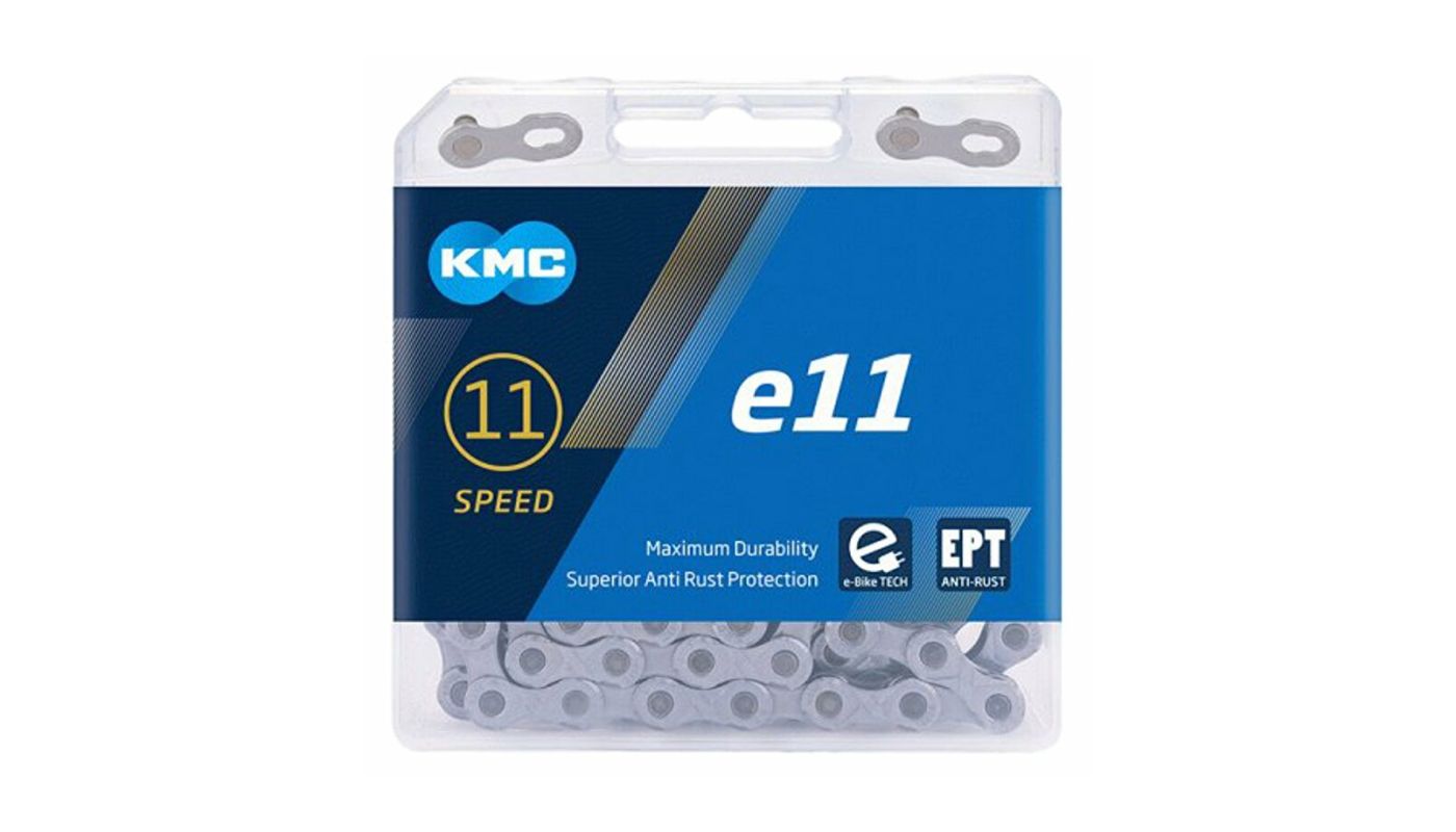Řetěz KMC 11e E-bike EPT šedý v krabičce 136 čl. - 1