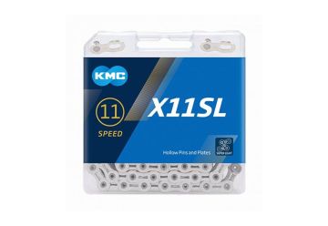 Řetěz KMC X-11 Super Light stříbrný v krabičce 118 čl. - 1