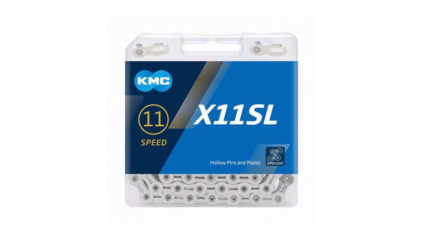 Řetěz KMC X-11 Super Light stříbrný v krabičce 118 čl. - 1
