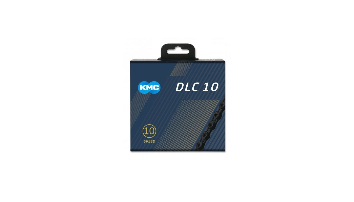 Řetěz KMC DLC 10 Super Light černý v krabičce 116 čl. - 2