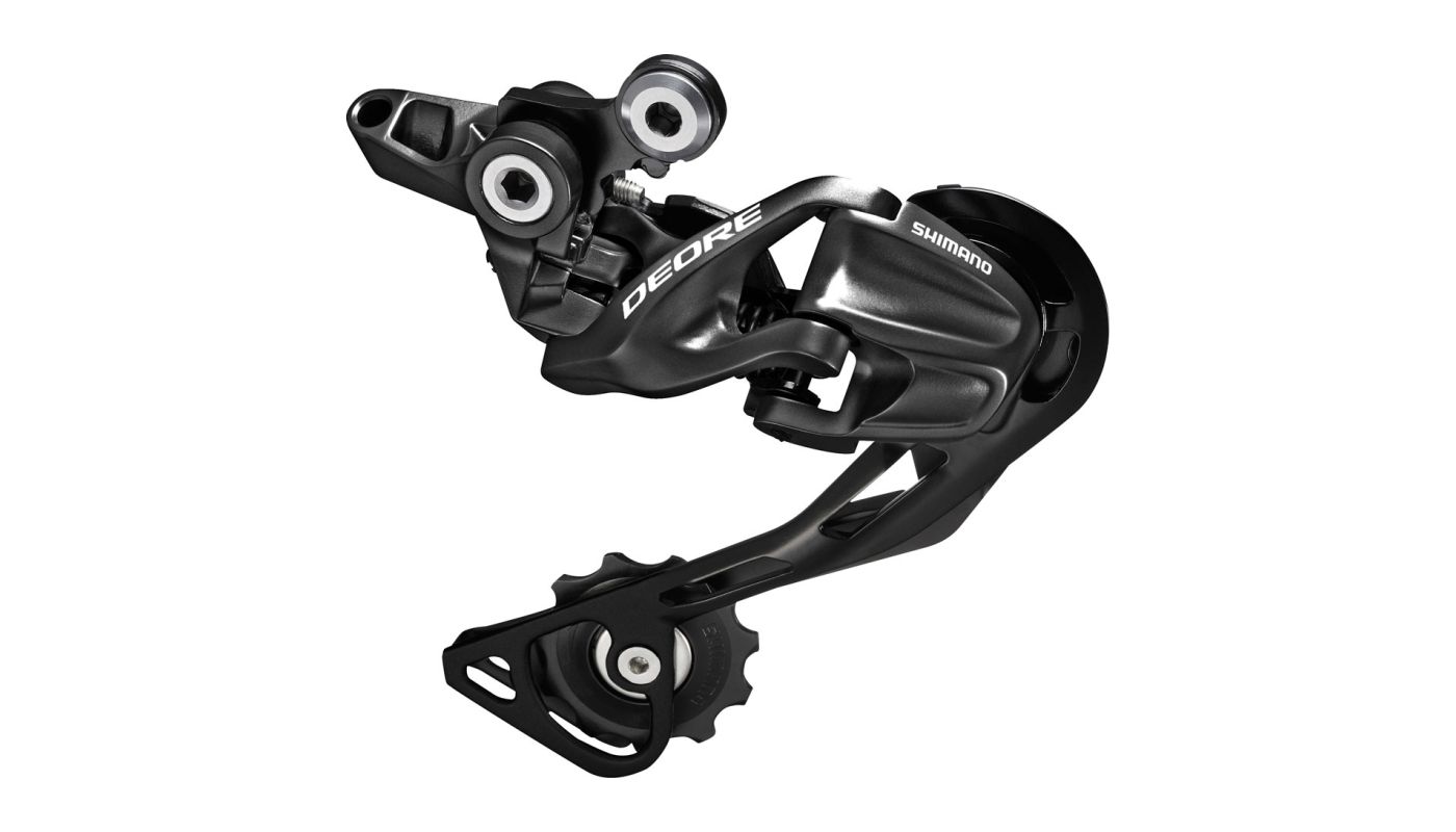 Přehazovačka Shimano Deore RD-M610 GS Dyna-sys Černá - 1