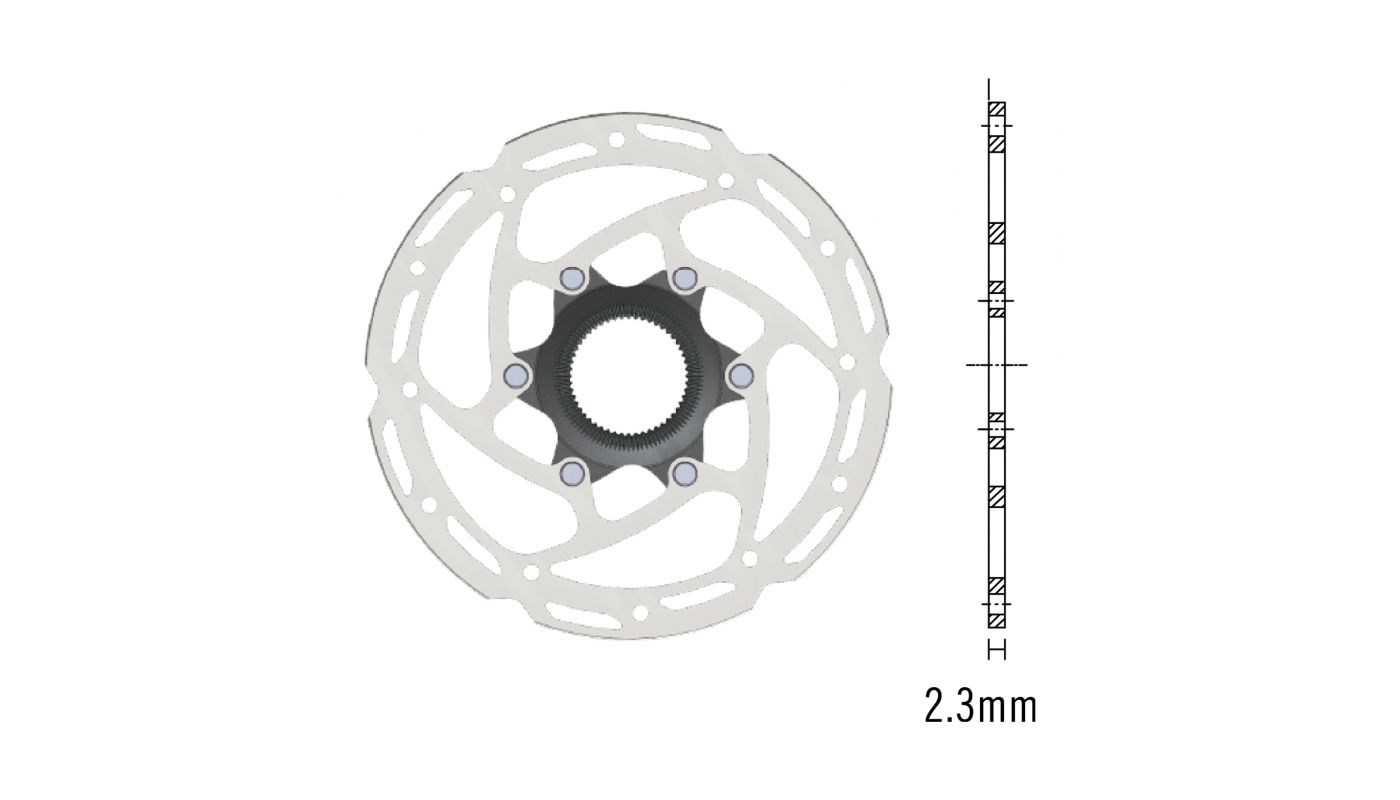 Kotoučové brzdy TRP C2.3 / HD-EU831 - Quad Piston Hydraulic e-Brakes pár - 4