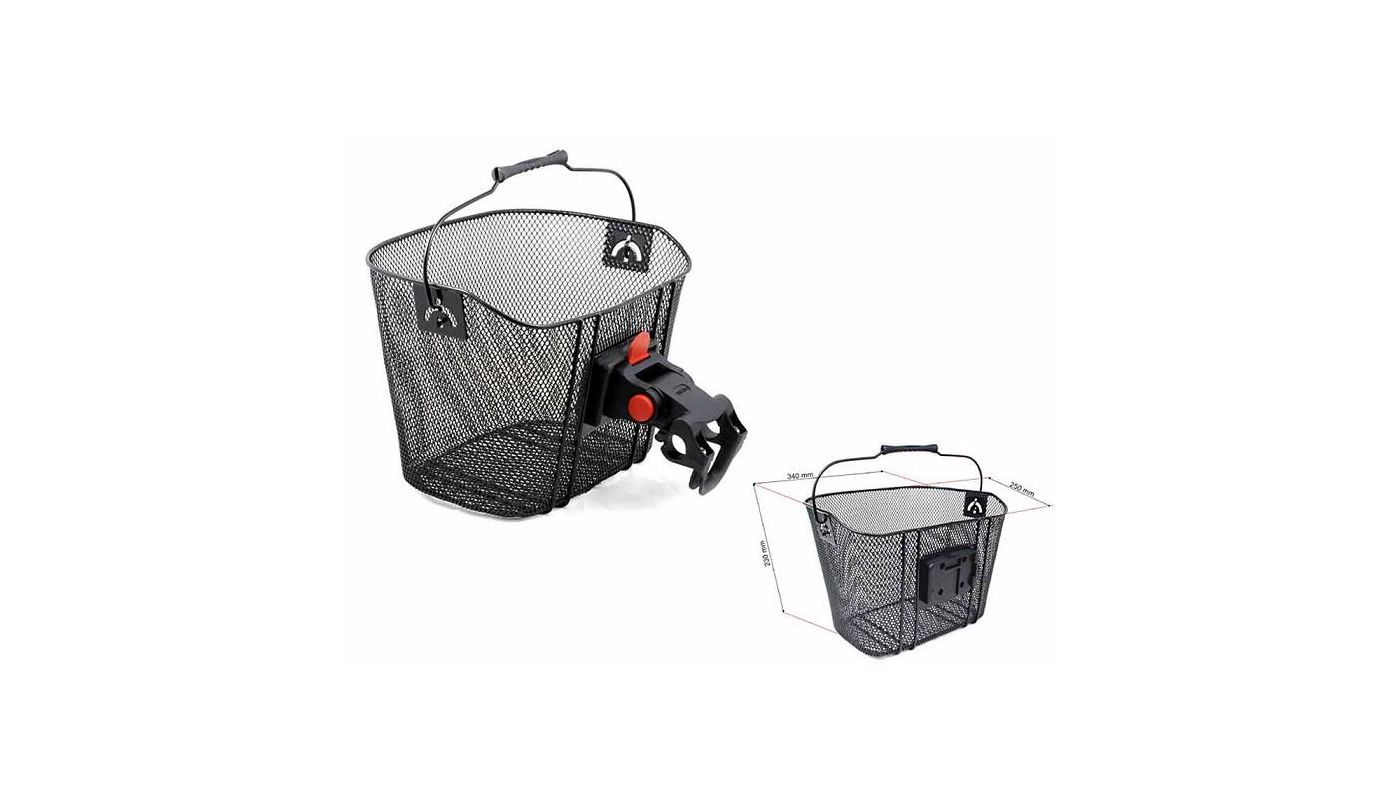 Koš Author - AO-QRB s držákem černá - 1