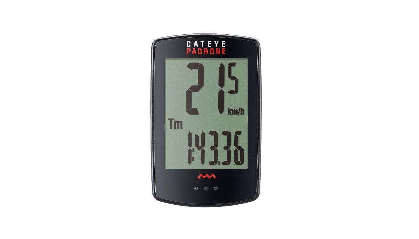 Cyklocomputer Cateye - Padrone (PA100W) černá - 1 Cyklocomputer Cateye - Padrone (PA100W) černá - 1